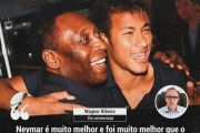 Pelé x Neymar sem comparações