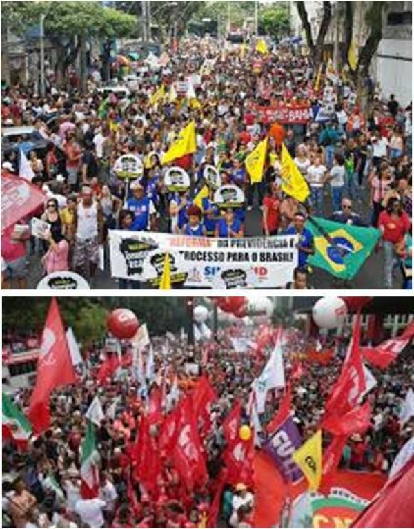 Um pensamento, duas intenções.