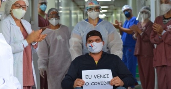 O Brasil é o país com o maior número de recuperados da Covid-19 no mundo.