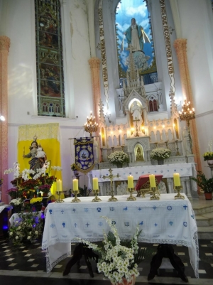 Mês de Maria na Saúde