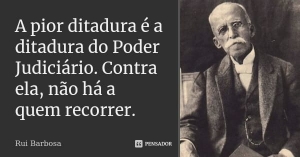 STF ainda não entendeu Ruy Barbosa
