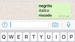 Formate suas mensagens do Whatsapp